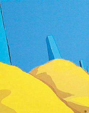 Titel: Deux dunes, Kunstenaar: Beyer de Ryke, Gilles